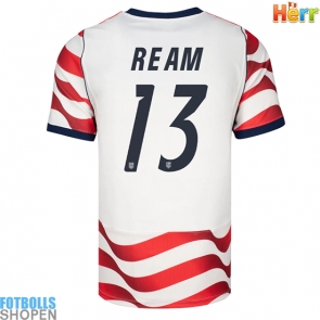 Billiga Förenta stater Tim Ream #13 Hemmatröja VM 2026 Kortärmad